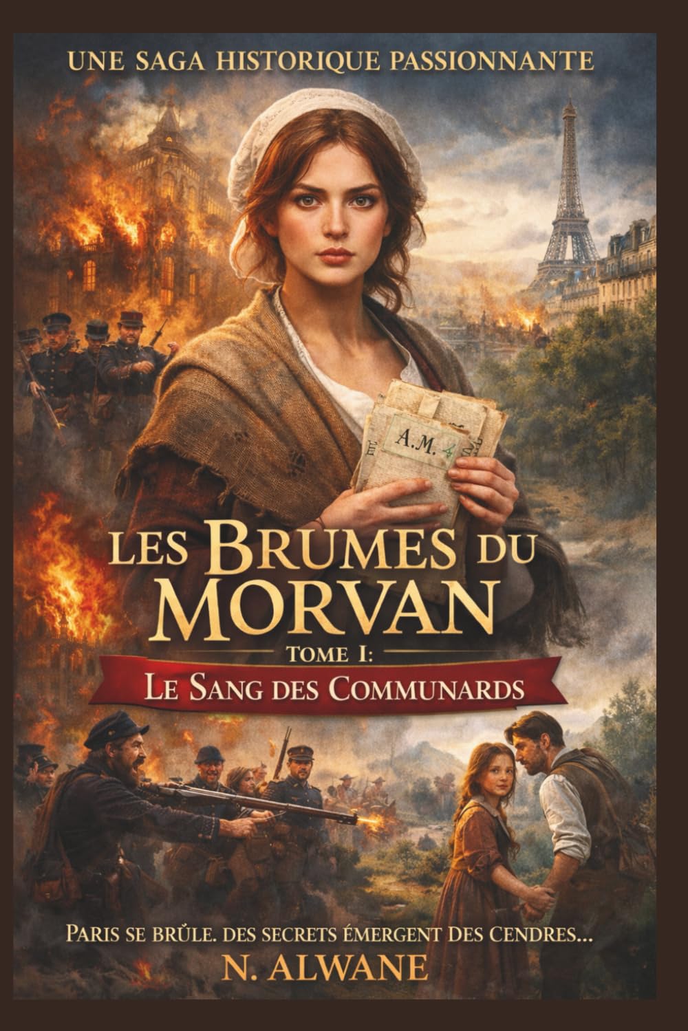 Les brumes du Morvan - Tome I : Le sang des Communards: Saga familiale en Bourgogne « Certains secrets ne meurent qu'avec ceux qui ont le courage de les exhumer. »