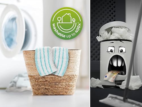 Leifheit Kit de Lavage Balai Serpillière Seau essoreur à roulettes Profi XL - 4