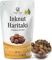 Vista 1 de Haritaki /Inknut para ojeras 8 onzas (8.01 oz) Hierba entera 100% seca naturalmente Terminalia chebula por Yogi's Gift