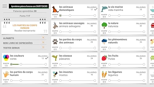 Aprendemos palavras francesas com Smart-Teacher