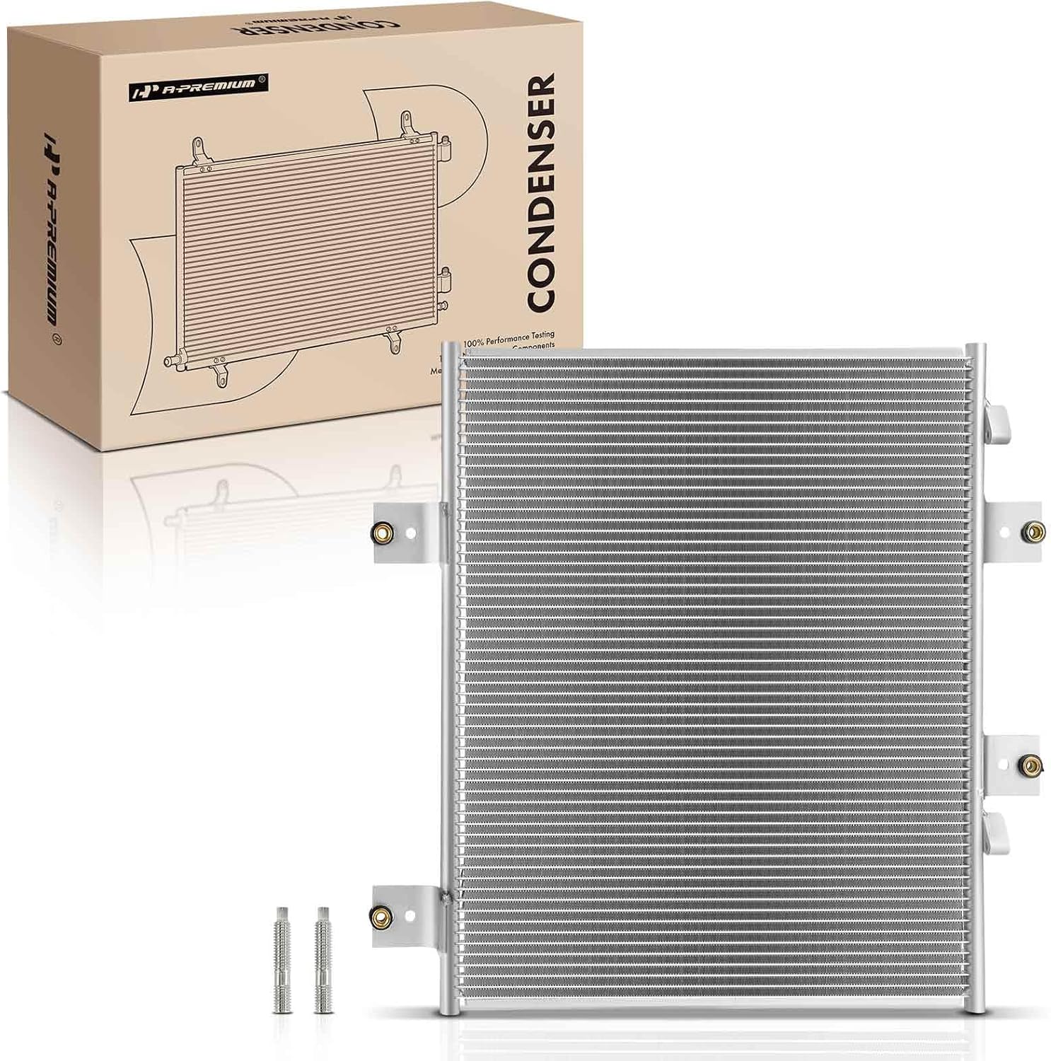 A-Premium Air Conditioning A/C Condenser Compatible with International Harvester 3200 2011