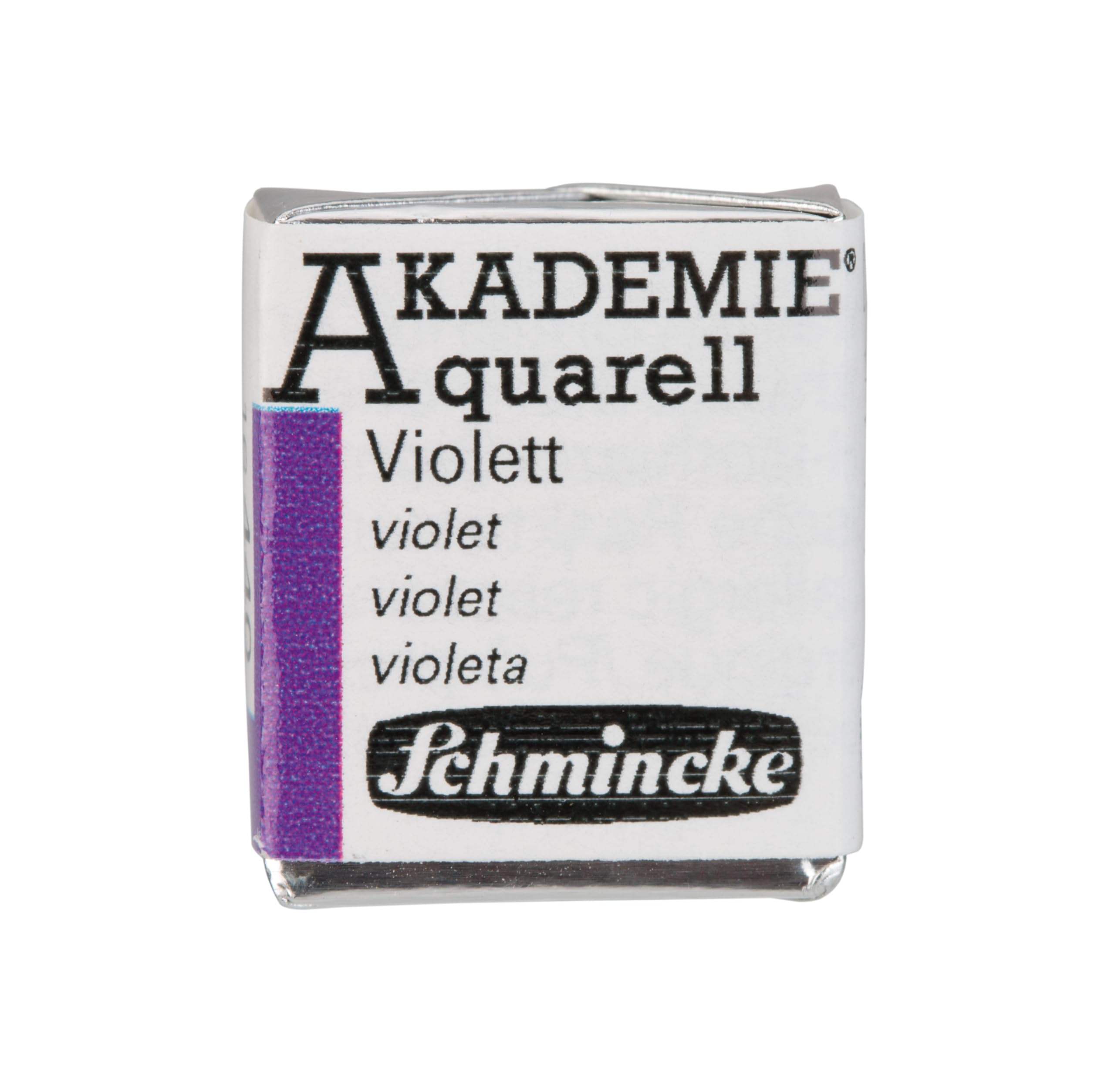 Schmincke Akademie Aquarell Yarım Tablet Sulu Boya 440 Violet