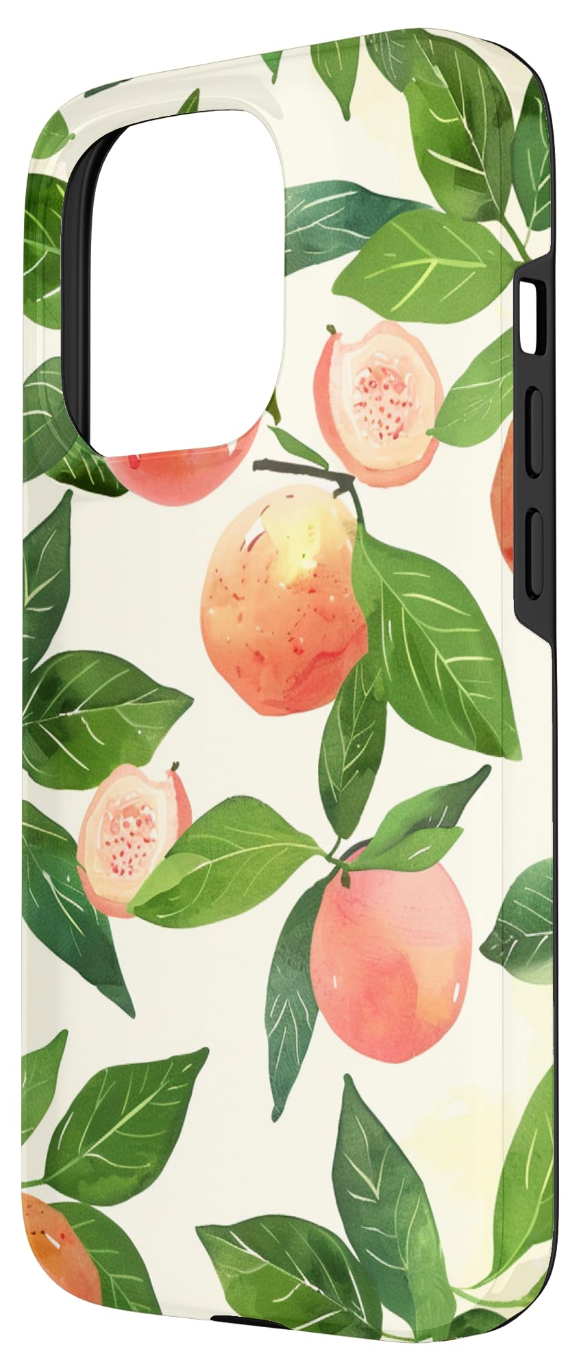 iPhone 15 Pro Pattern Art Guava Vintage Case - Image 2
