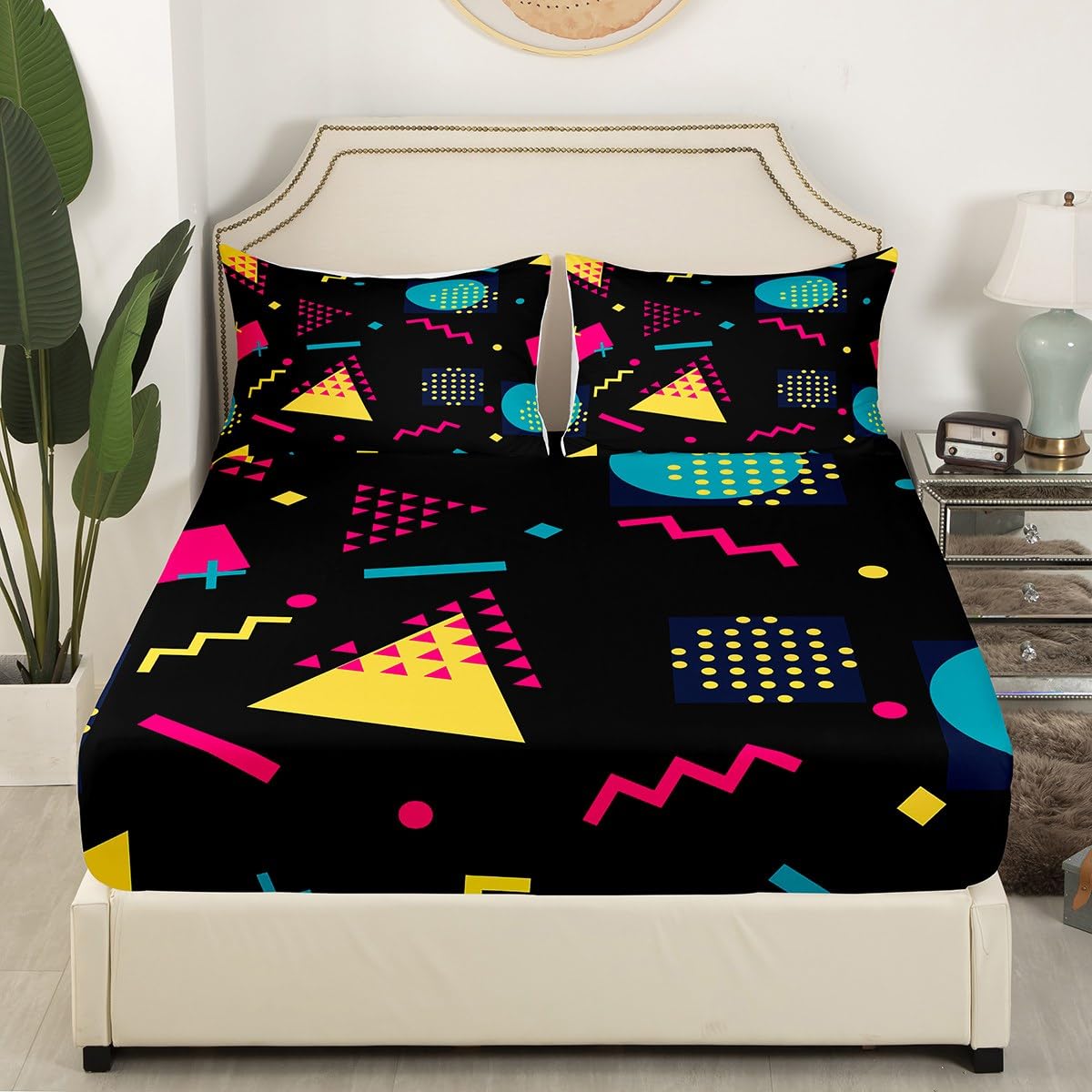 Memphis Fitted Sheet King Size - Image 3