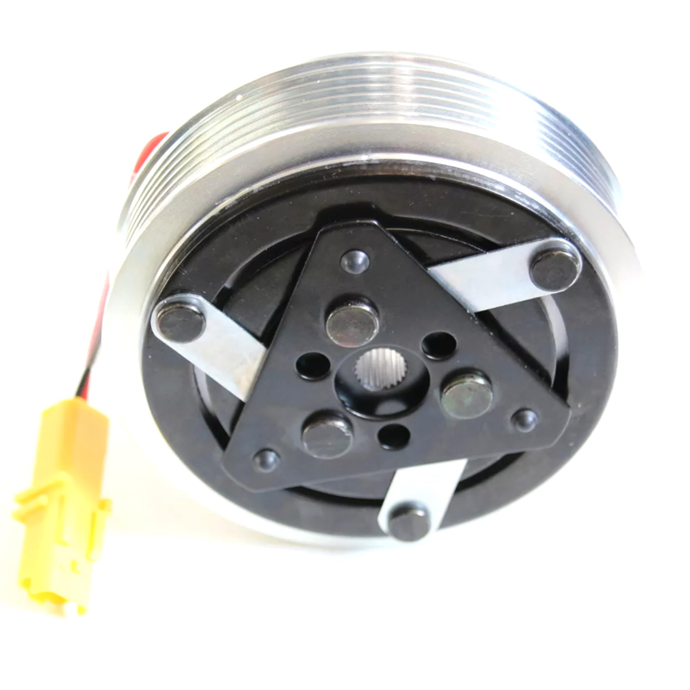 Partsline Embrayage Électromagnétique Compresseur Climatisation compatible avec 3008, 307, 406, 5008, 508, Expert, Berlingo, C4 Picasso, C5, Jumpy, Xsara, Ulysse équivalent à 9800859180 9659231580