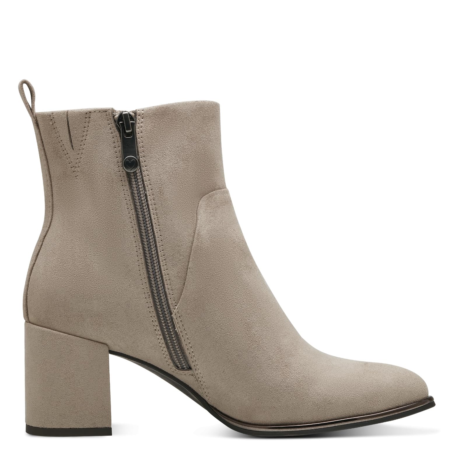 MARCO TOZZI Damen Stiefeletten mit Blockabsatz Vegan
