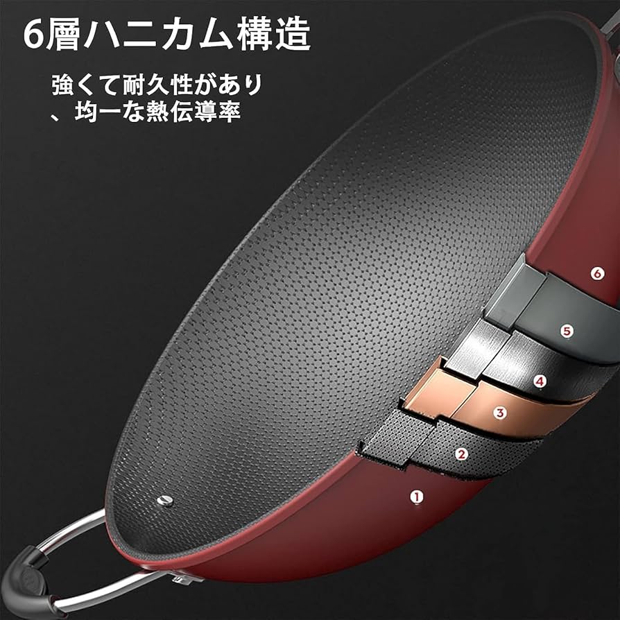 Amazon｜中華鍋 炒め鍋 鉄鍋 伝統的鉄鍋 ガスコンロ・IHコンロに