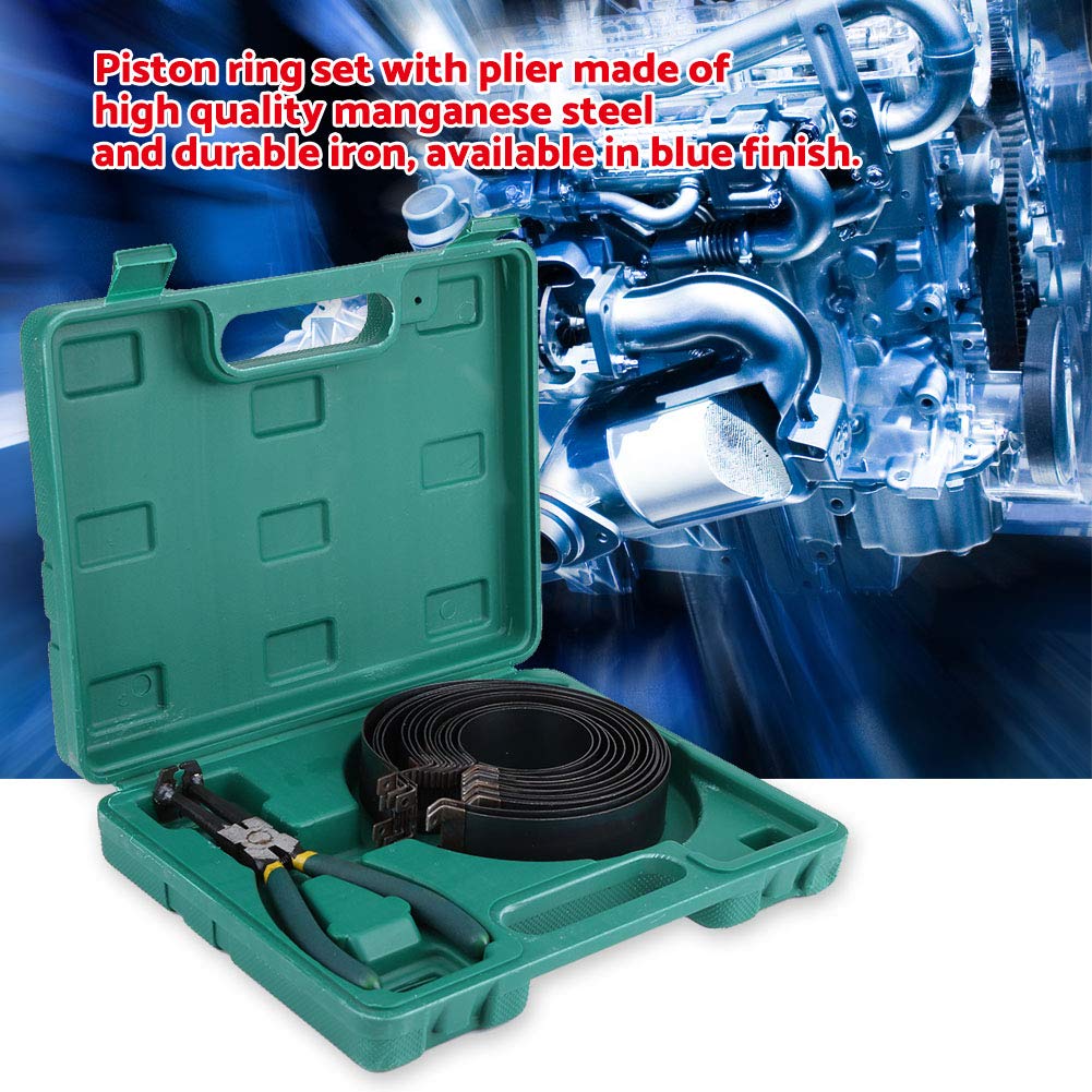 Set di Tenditori per Anello Pistone Motore, Kit di Pinze per Compressori per Fasce Elastiche del Motore per Auto, Kit di Attrezzi per Riparazioni Auto Kit di Riparazione per Pinze Compressore