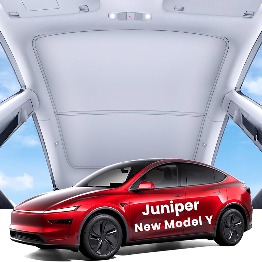 Tesla純正 Model Y Juniper サンシェード Amazon.com: TSLDRV 2025 Upgrade Sunshade Roof for Tesla