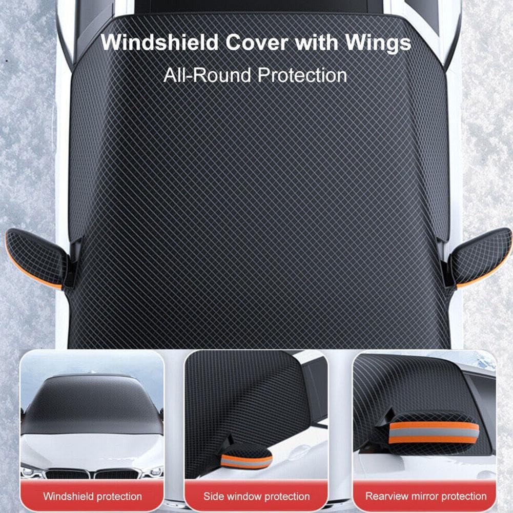 Auto IJsfolie Voor Honda CRV CR-V RW1 RW8 2017-2024,Winter Dikke Antivries Deken Voorruitbeschermer Sneeuw Frost Protector Voorruit Cover Voorruitafdekking Accessoires,B 147 * 100