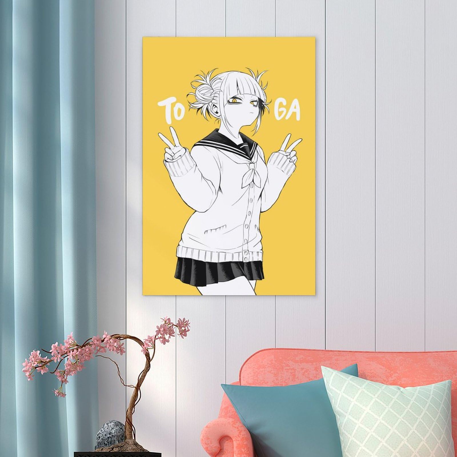 Amazon.co.jp: ヒロアカ トガヒミコ ポスター 絵画 インテリア 壁紙用