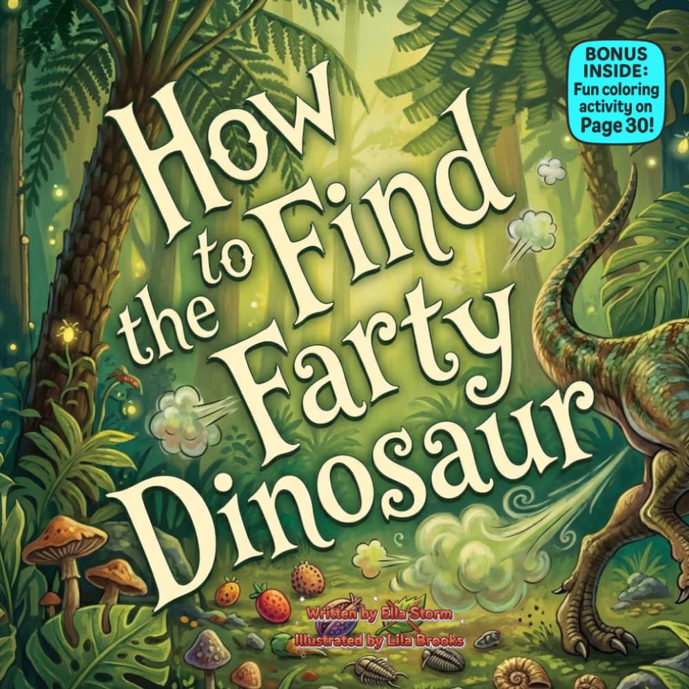 How to Find the Farty Dinosaur: A Funny Rhyming Adventure About Friendship, Curiosity, and Silly Surprises