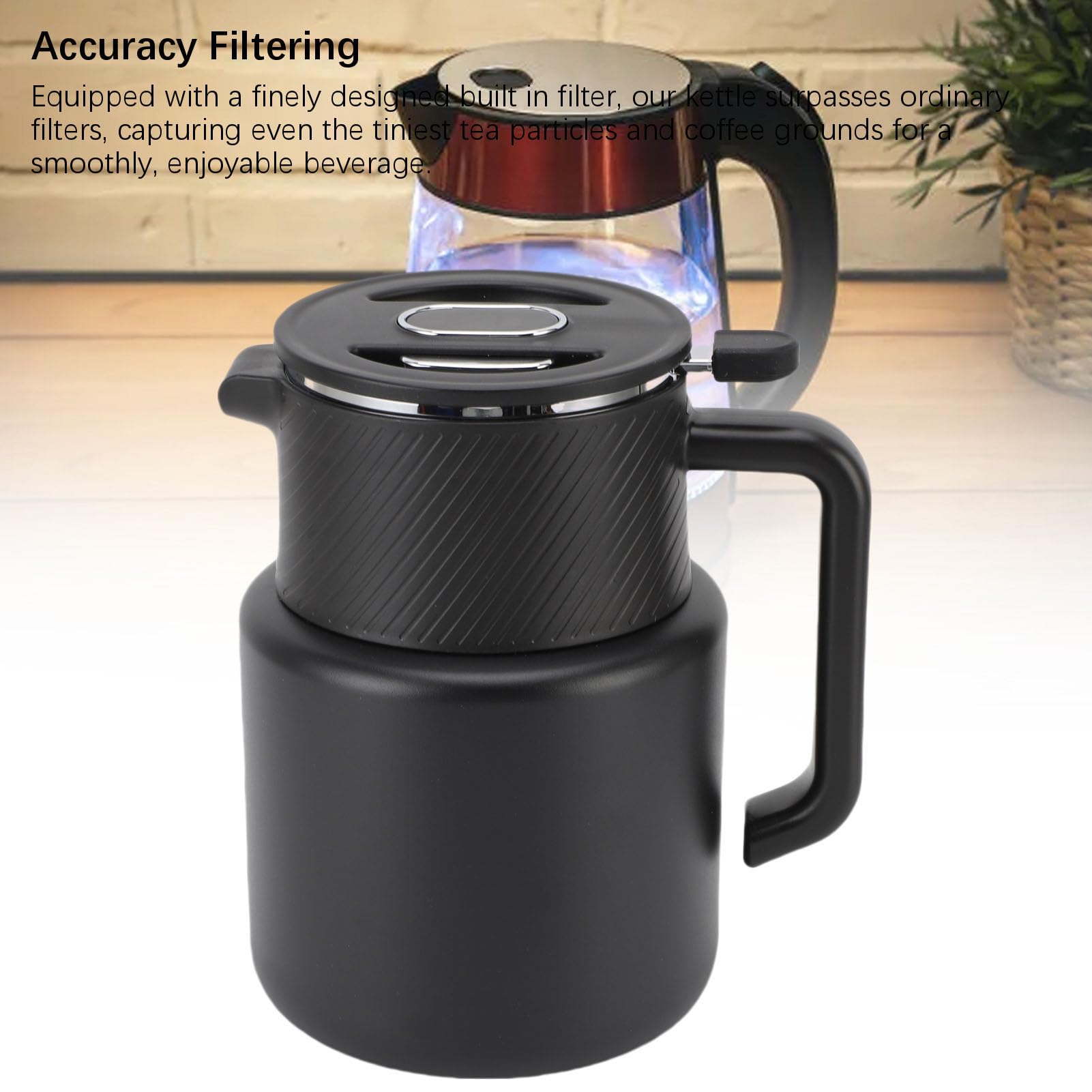 Multifunctional Insulated Tea Kettle Stainless Steel with