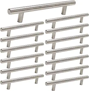 brushed nickel cabinet pulls