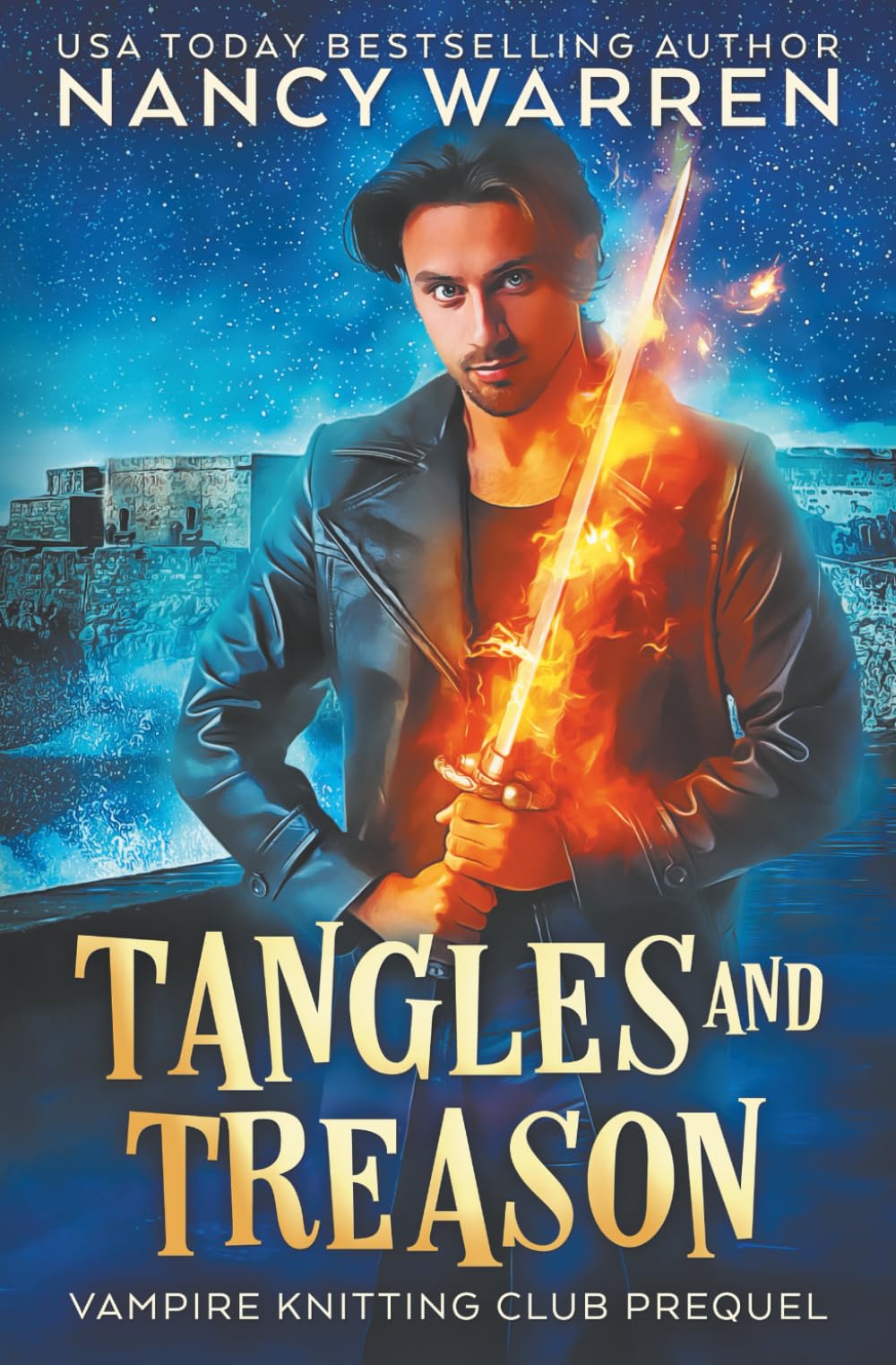 Tangles and Treason: A Paranormal Cozy Mystery (Vampire Knitting Club)