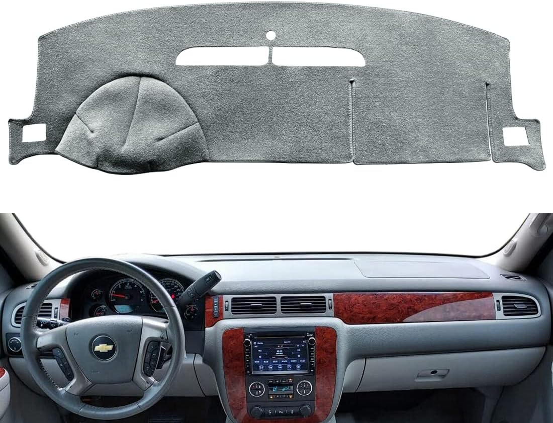 Dashboard Cover Dash Cover Mat Carpet Pad Fit for Chevy Tahoe 20072013