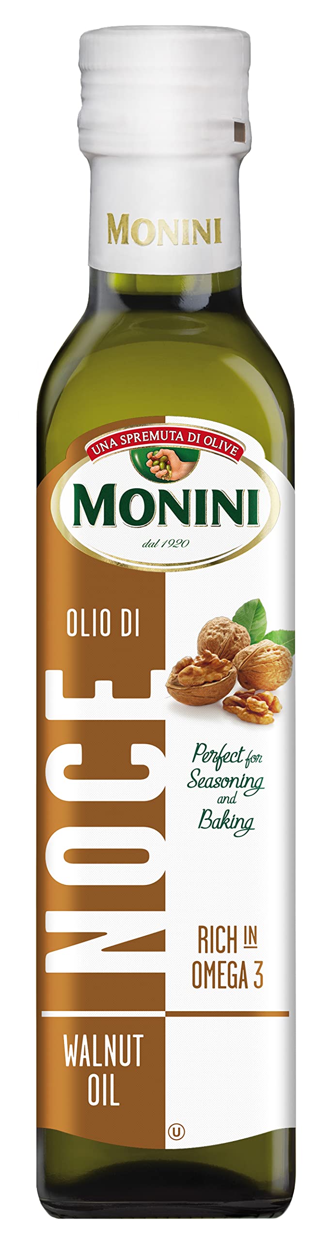 Monini Walnut Oil 250ml (Pack of 8)