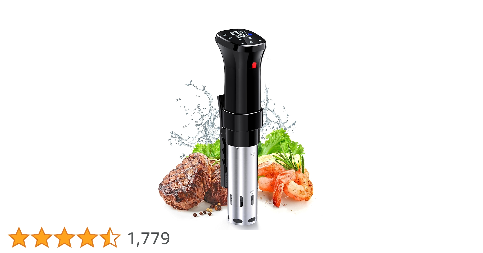 【新品・未使用】低温調理器・yorano　SJ-S016　完全完備 楽天市場】【新商品発売！】低温調理器 防水 低温調理 防水仕様