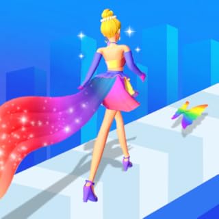 Dancing Dress Skirt Run Dresses - Build A Queen Magic MakeOver Fashion Dancing Hop Girl Catwalk Battle Fashion 3D - Buy now