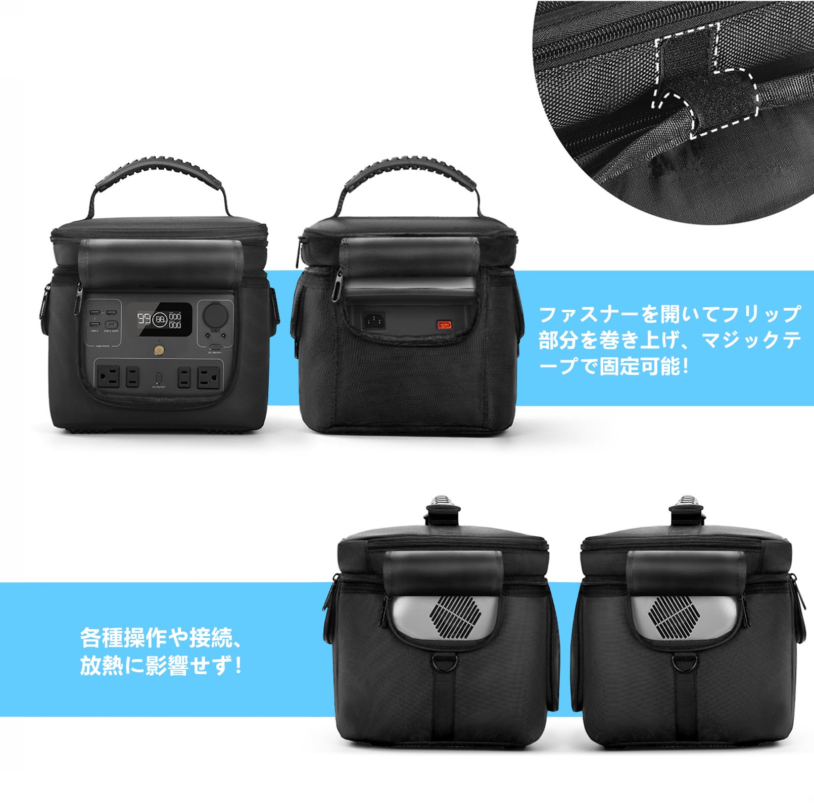 Amazon.co.jp: SHEAWA for EcoFlow RIVER 2 Pro ケース 収納ケース