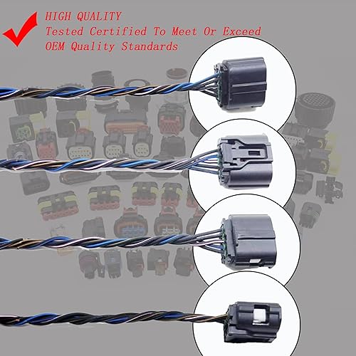 Miniatura 3 de Sensor de flujo de aire masivo Medidor MAF arnés conector enchufe 22204-31020 para Toyota Venza Highlander Matrix Avalon RAV4 Camry Corolla Sienna