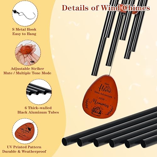 Miniatura 4 de Regalos de inauguración de la casa, regalos de inauguración de la casa, campanilla de viento, inauguración de la casa 2025, ideas de regalo de