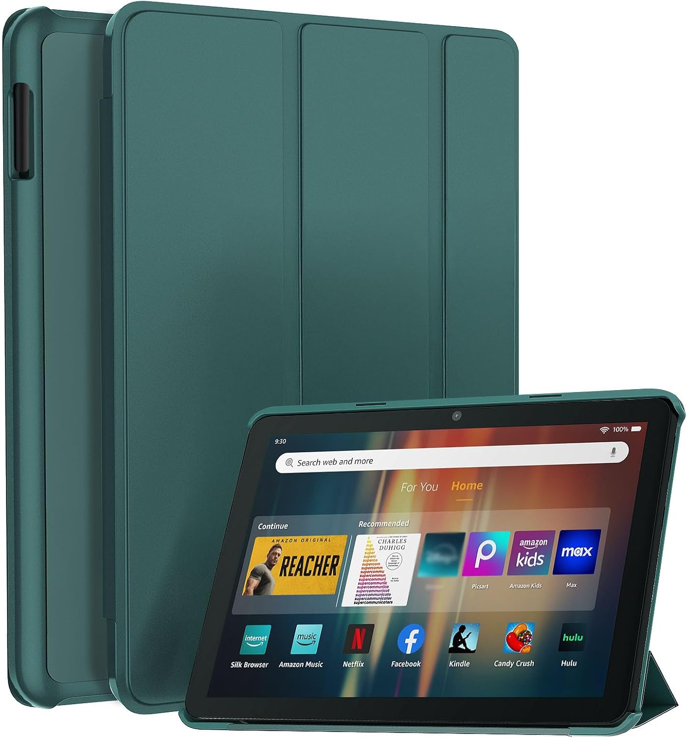 Case for Amazon Fire HD 8 Tablet Dark Green