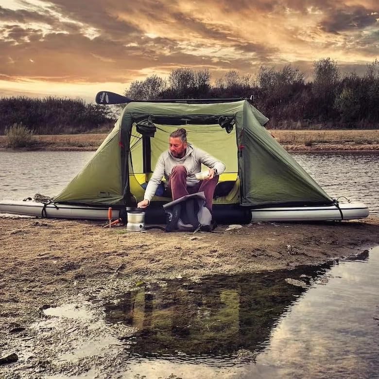 Carpa Inflable para Techo de Auto para Camping Fácil Montaje miniatura 5