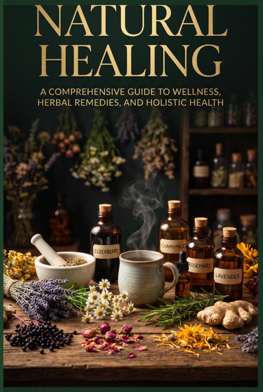 Natural Healing: Your Complete Guide to Wellness Through Everyday Herbs and Plants: 59+ Recipes, Remedies & Rituals for Complete Wellness