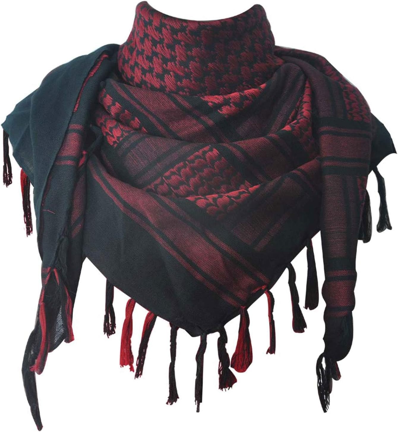 Cotton Military Shemagh Tactical Desert Keffiyeh Scarf Wrap