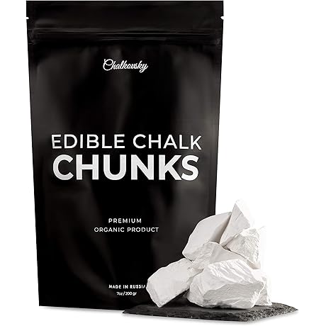 Chalkovsky Edible Chalk: Natural Calcium & Bone Strength Support