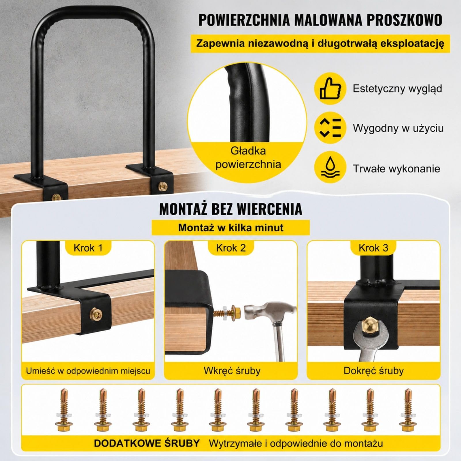 Pręt konwertera do wózka, adapter holowniczy do transportu materaca i przeprowadzek