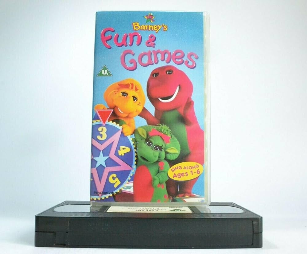 Barney-Fun & Games [VHS] [Import allemand] : Amazon.ca