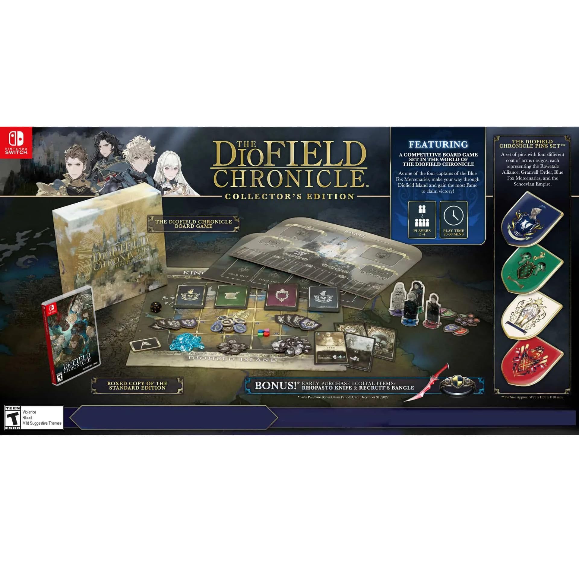 Amazon.com: The Diofield Chronicle Collector's Edition Boxset for
