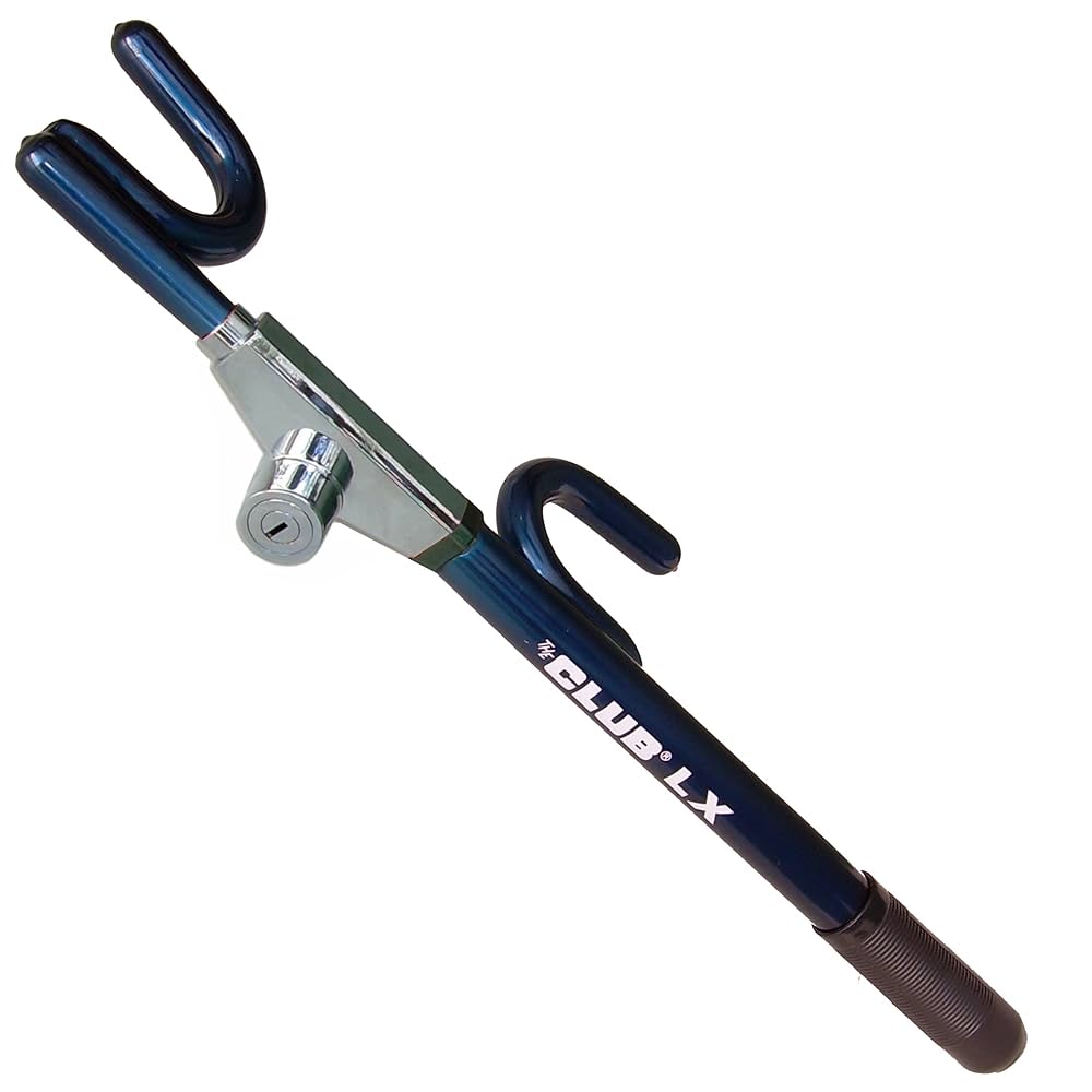 Winner The Club LX Steering Wheel Lock, Blue, Locking