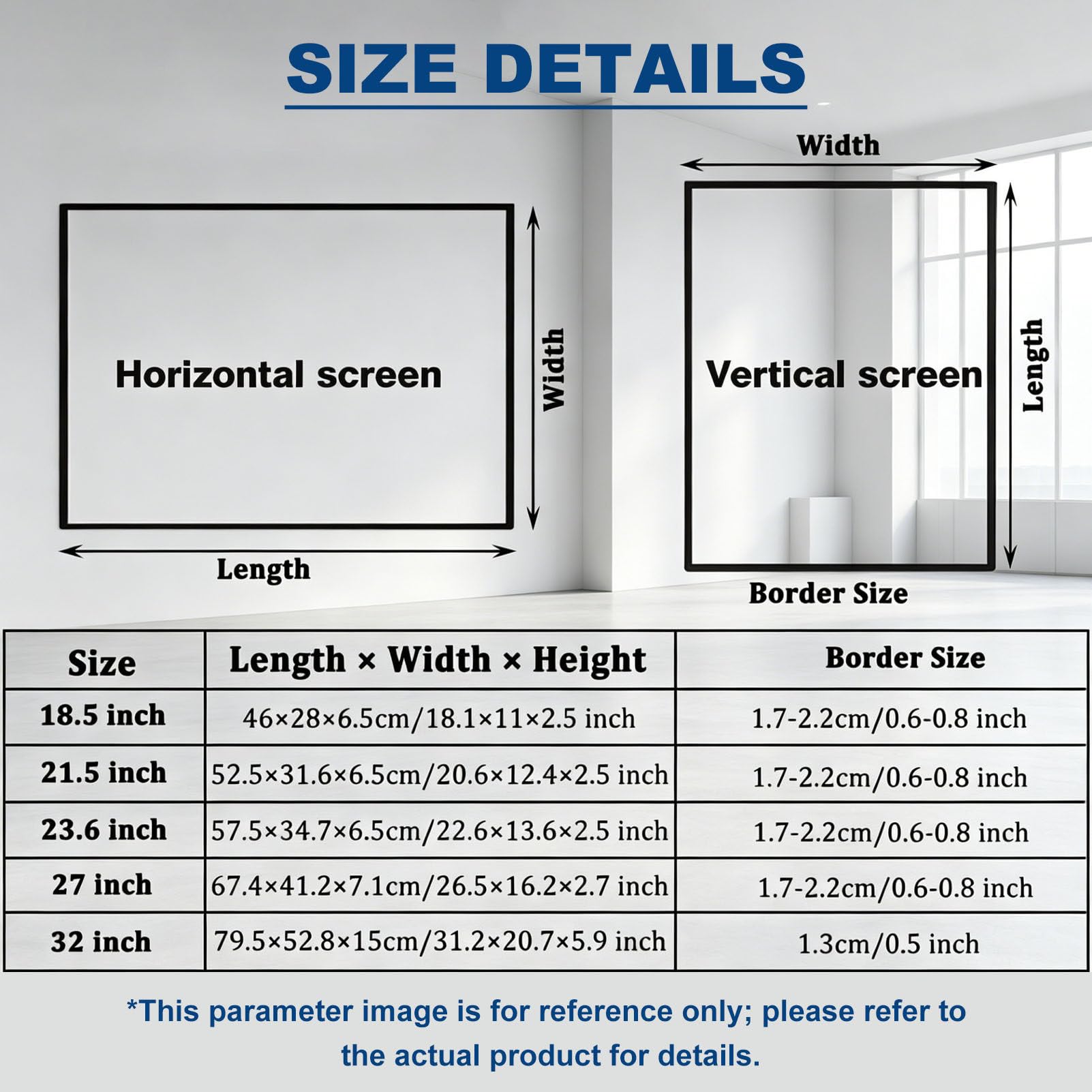 Schermo pubblicitario commerciale a parete per digital signage 32in | Display IPS ultrasottile con funzione split-screen (schermo diviso) e timer di accensione/spegnimento