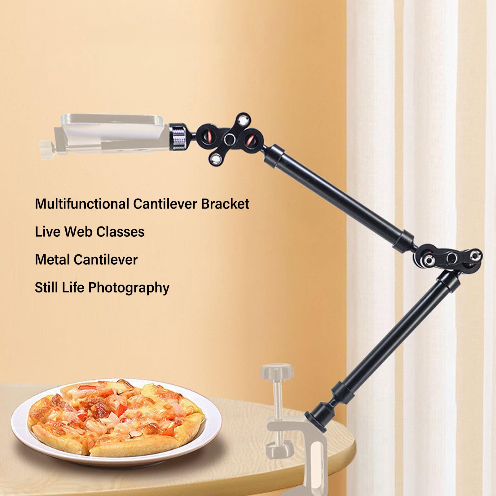 Tuteur Plante,Pince à Plante Réglable à 360 Degrés,Supports Fixes Pour