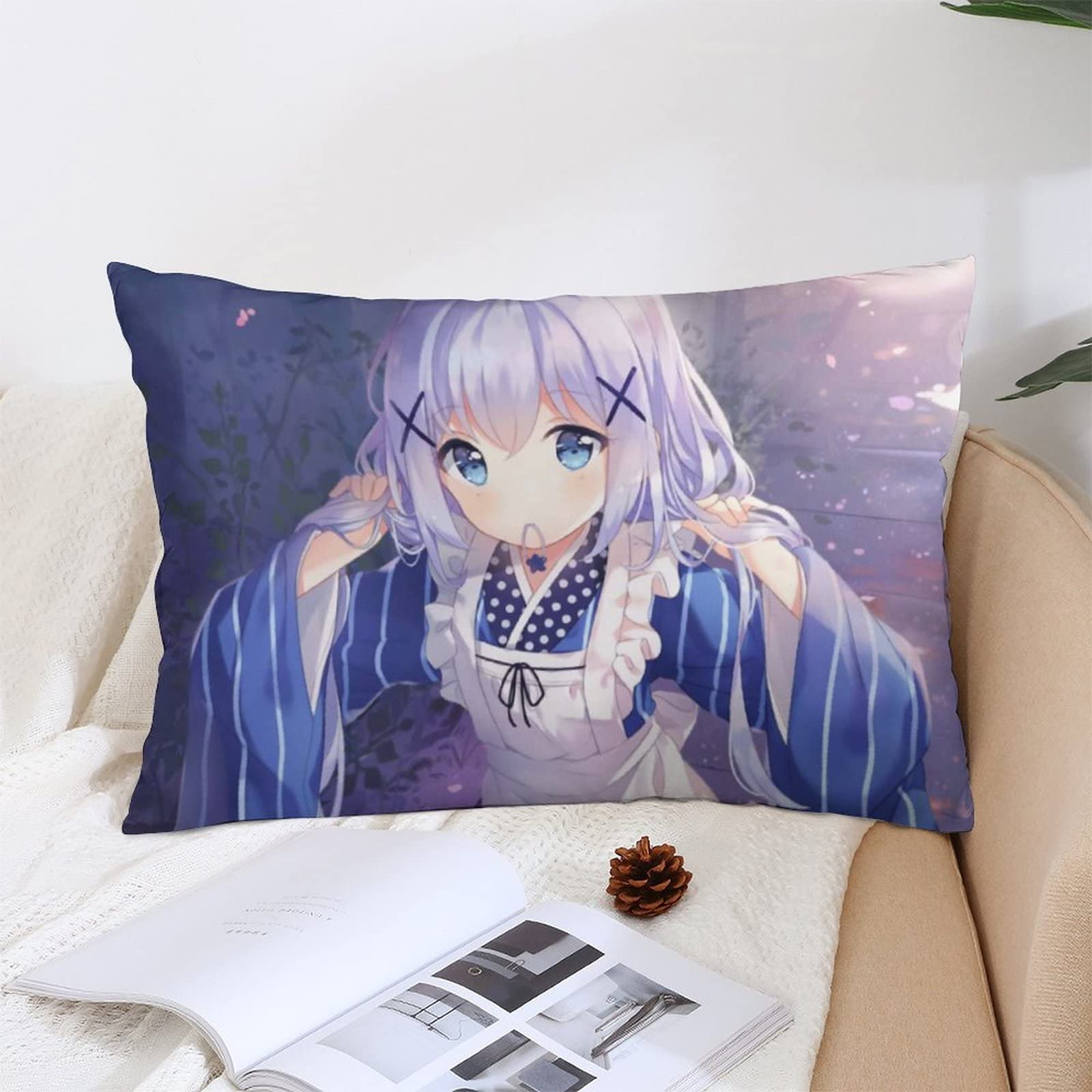 ヴァイス　ごちうさ　OFR　枕投げ　未使用品 Amazon.co.jp: 枕カバー ごちうさ チノ クッションカバー 抱き枕カバー