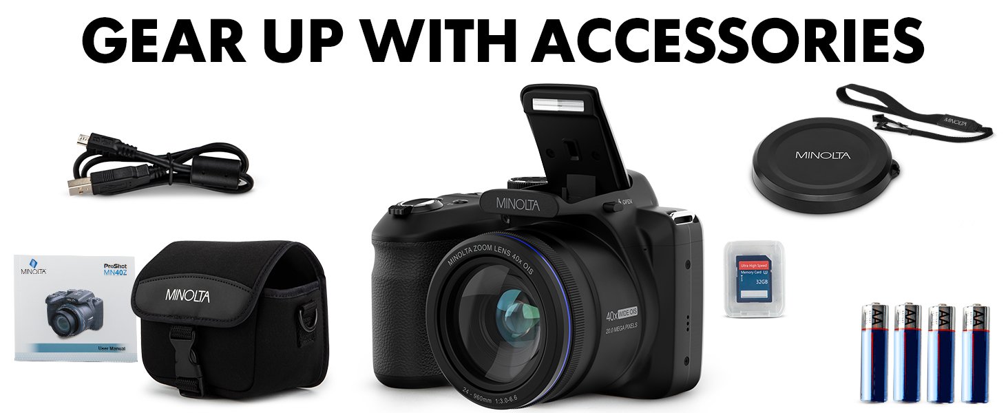 Amazon.com : MINOLTA MN40Z 20 Mega Pixels 40x Optical Zoom Digital