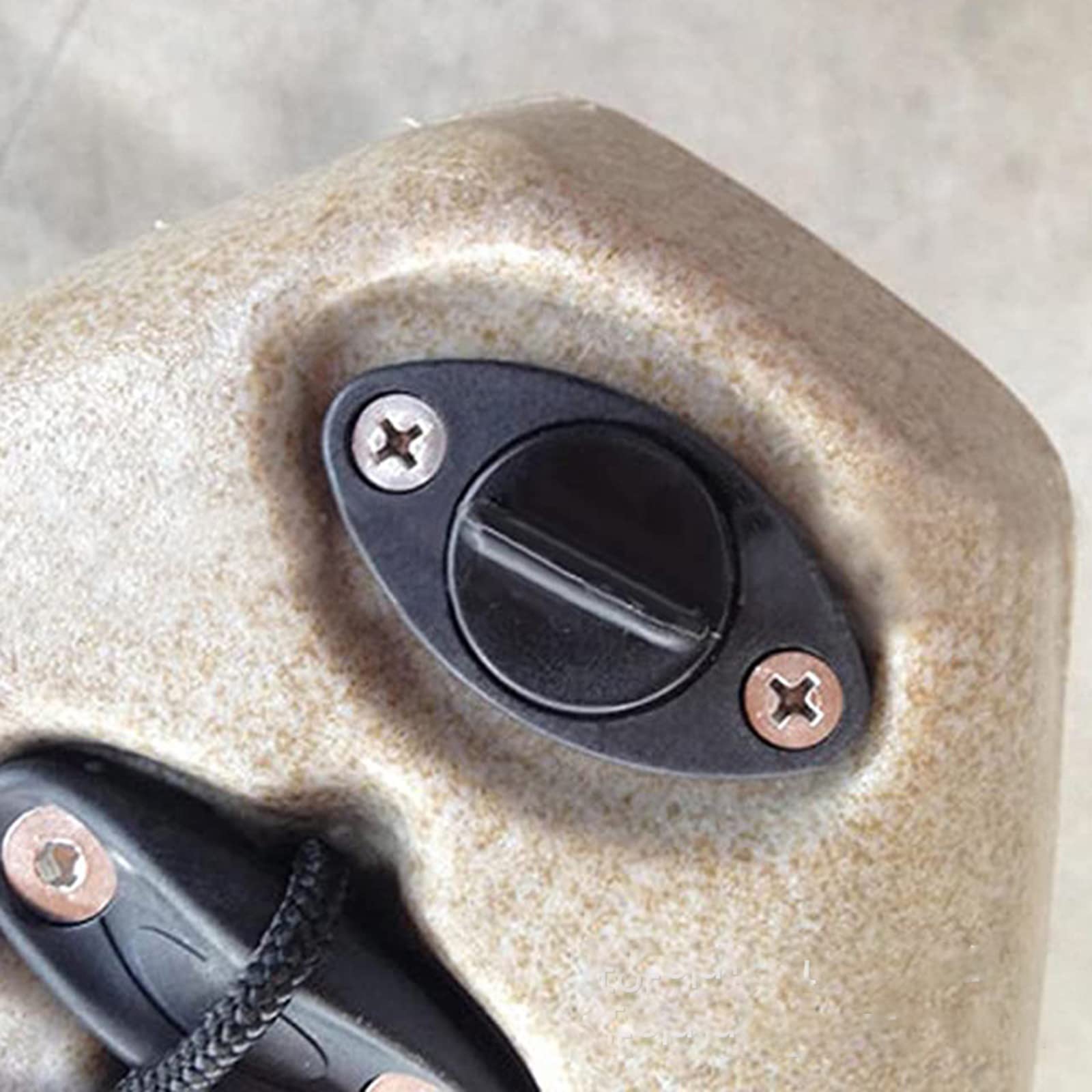 QLEUIFT 2 Pcs Bouchon De Vidange, Kit De Bouchon De Vidange Universel RobusteBouchons Bonde Avec Vis Pour Canoë Bateau Dériveur Kayak