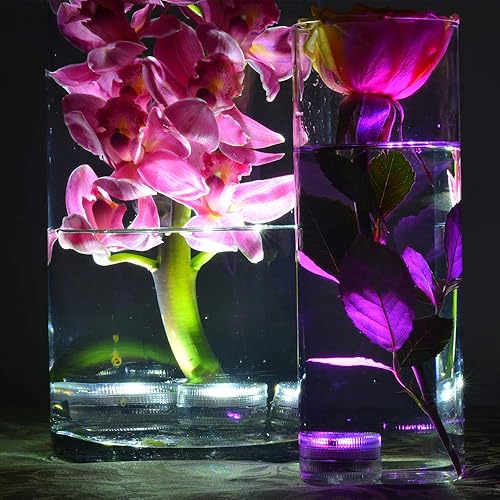 Miniatura 6 de KITOSUN Mando a distancia exclusivos sumergibles Floralyte V luces LED 21 teclas (paquete de 8)