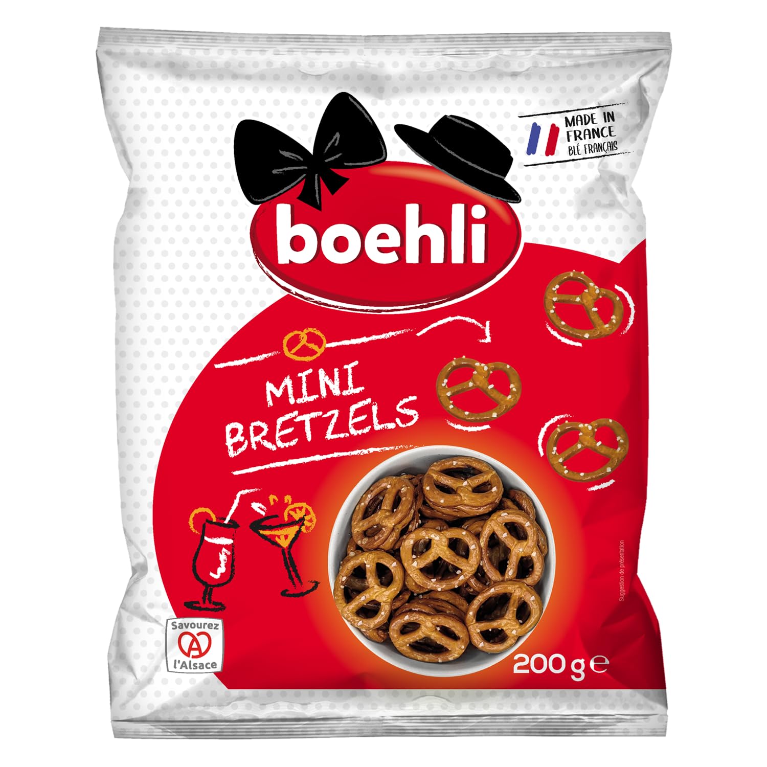 Boehli Mini Pretzels Bag - 200g