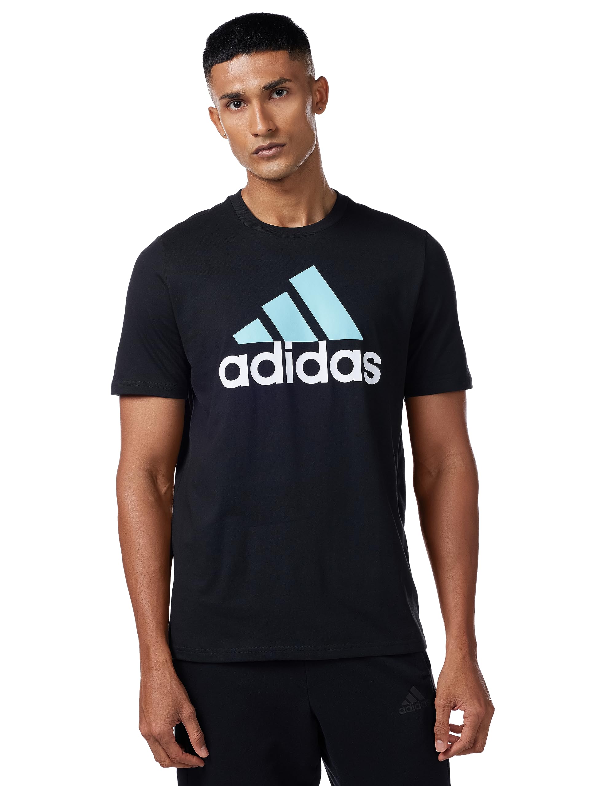 adidasMen's Essentials Single Jersey Big Logo T-Shirt