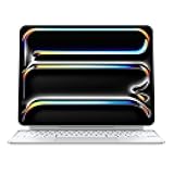 iPad Magic Keyboard Case for iPad Pro 13-inch (M4), Great Typing Experience, Built-in Trackpad, Function Row, US English - White