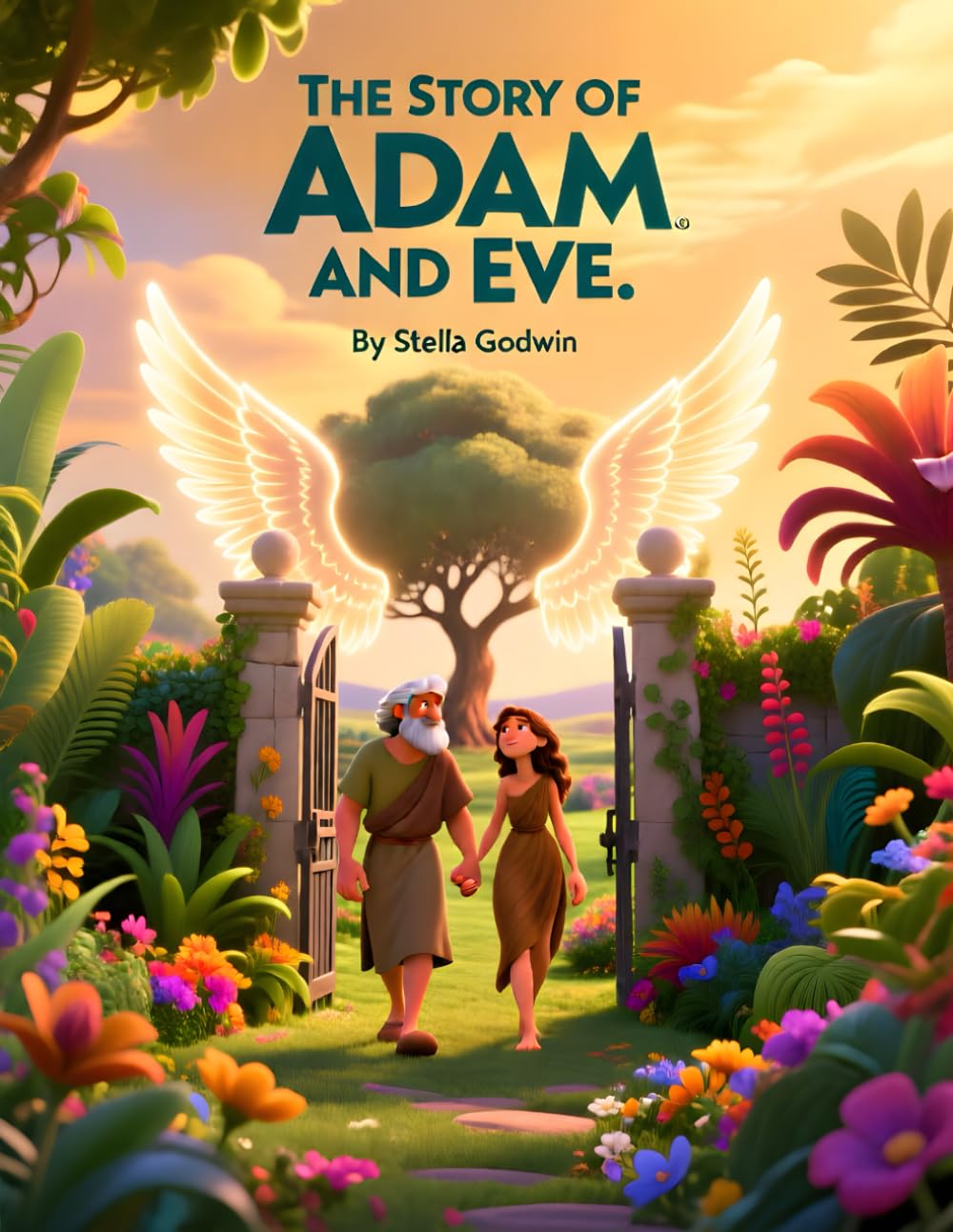 The Story Of Adam and Eve I Christian bible storybook I perfect gift for kids I Bible stories I The fall story I first Garden on earth