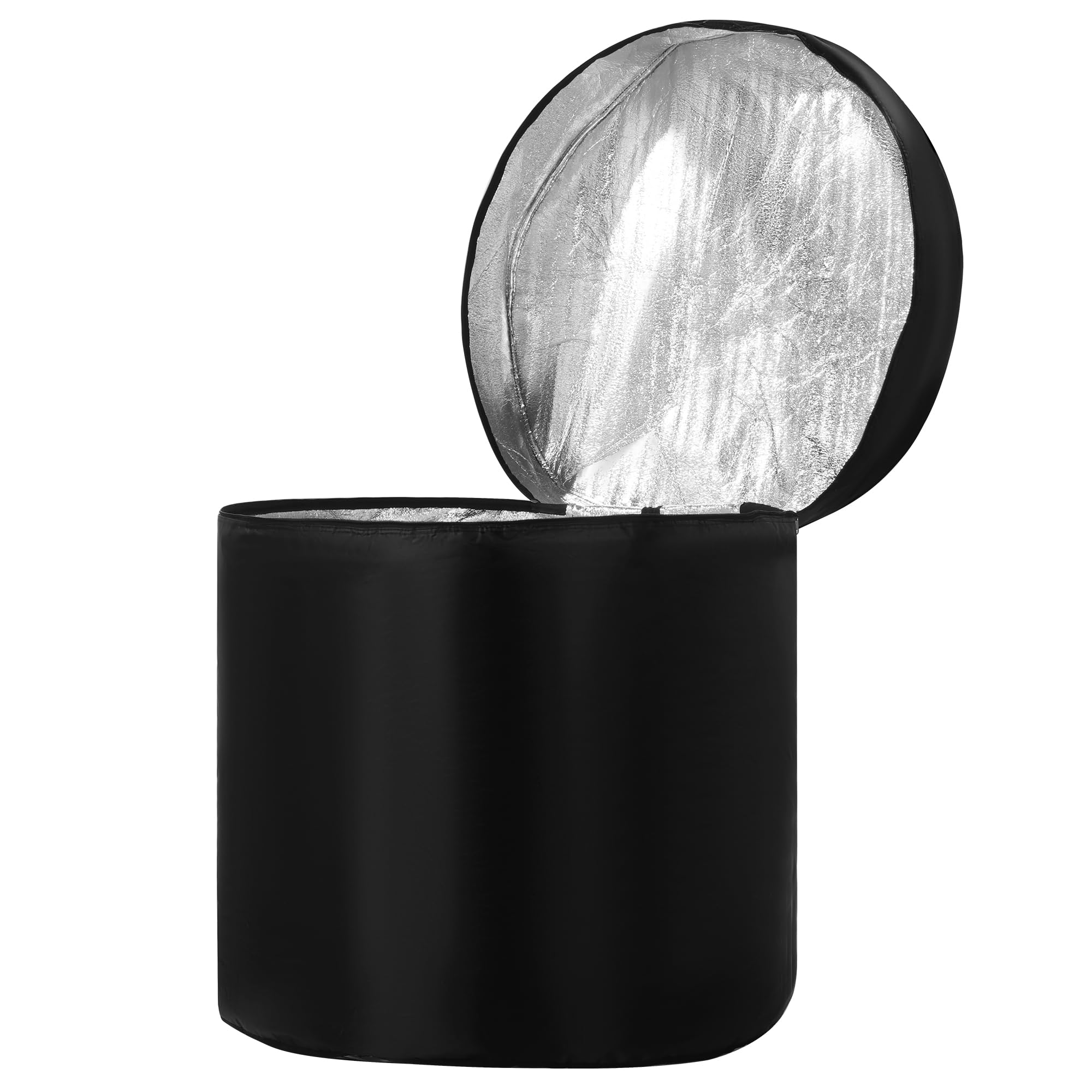 ROYALAY Cold Pod Ice Bath Tub Cover, Cold Plunge Tub Cover for Athletes and Fitness Lovers, Waterproof Dustproof Round Portable Ice Bath Tub Cover, Cold Plunge Cover for Outdoor Ice Bath Plunge Pool