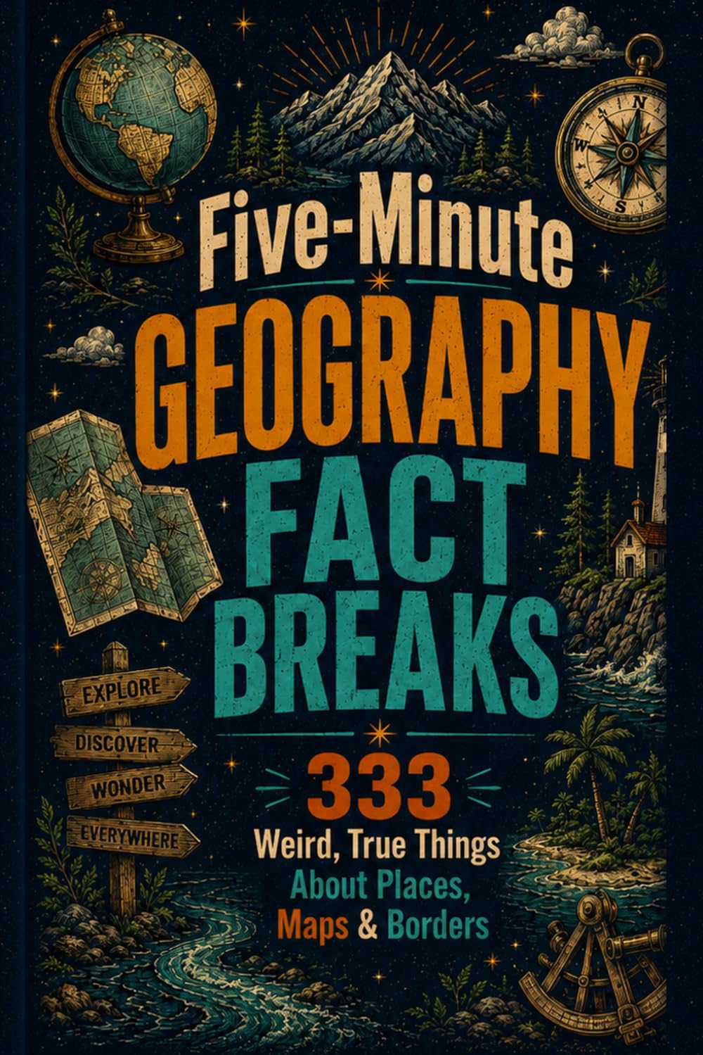 Five-Minute Geography Fact Breaks: 333 Weird, True Things About Places, Maps & Borders (Fast Facts)