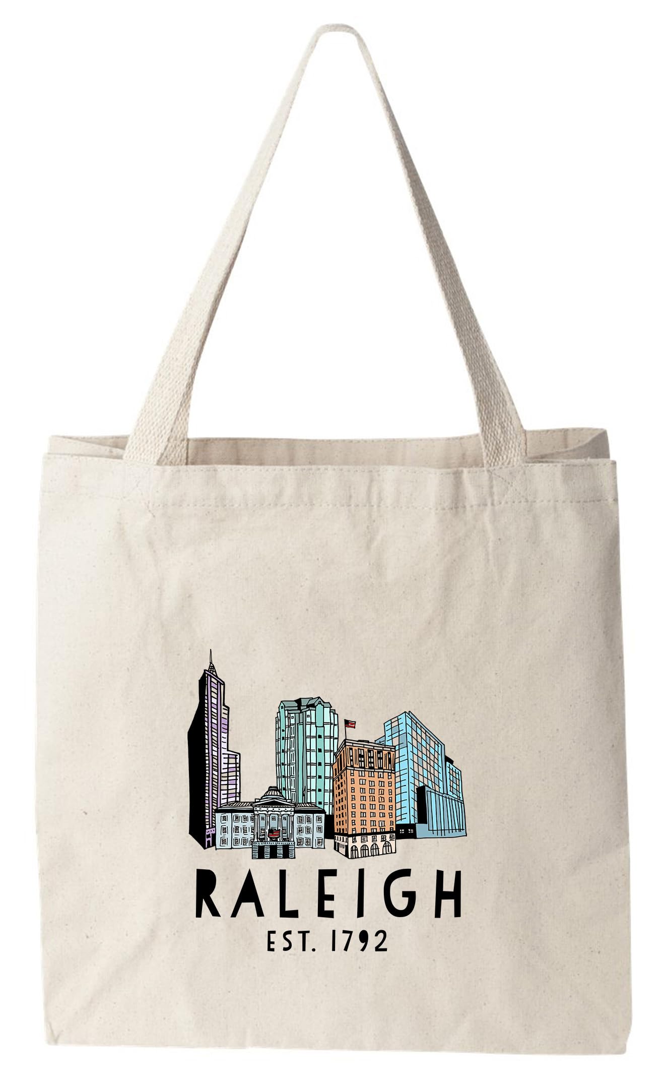Moonlight Makers 100% Cotton Canvas, Natural Tote Bag, Funny Design