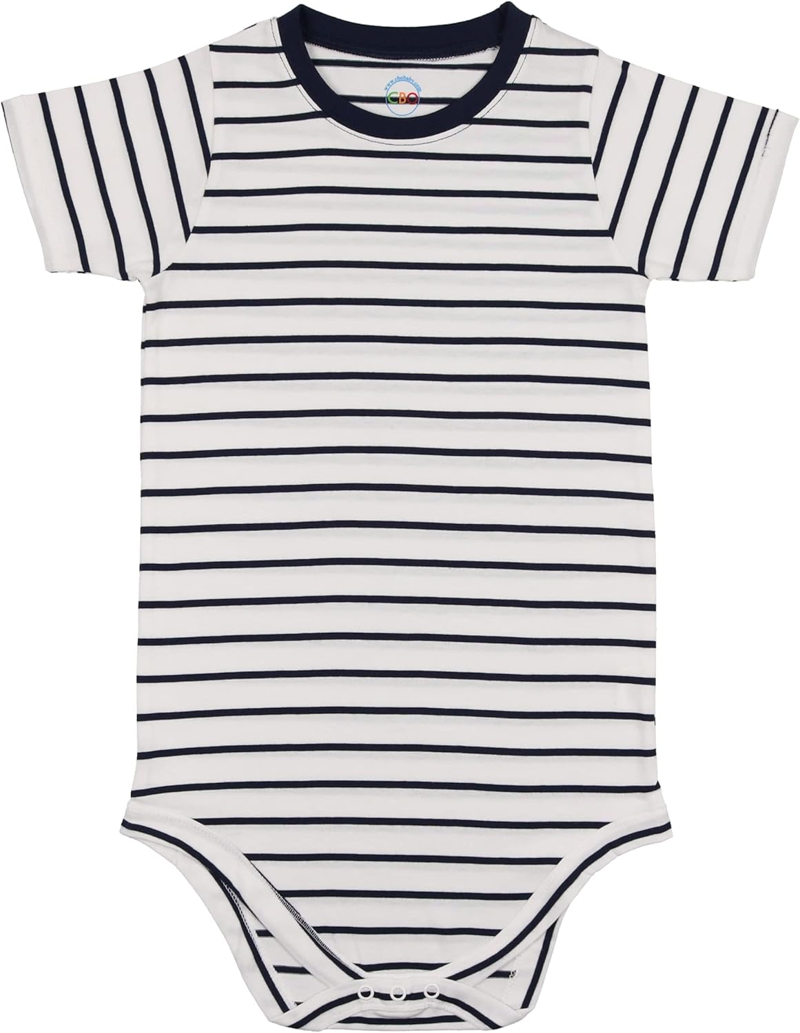 CBObaby Short Sleeve Round Crew Neck Bodysuits For All Ages 2T-18yrs.