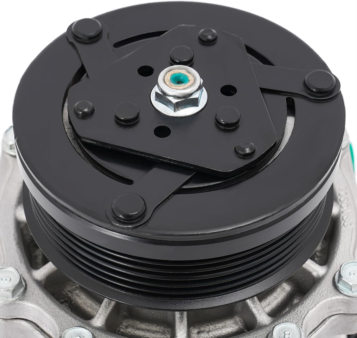 AC Compressor with Clutch Fits for 2006-2011 Mitsubishi Eclipse 2.4L, Cooling Air Conditioning for 2004-2012 Mitsubishi Galant 2.4L MN185233 MR513358 MSC105CA